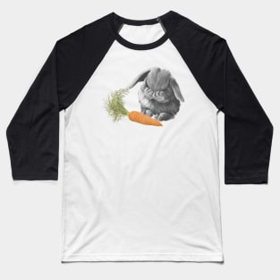 Bunny with carrot Baseball T-Shirt